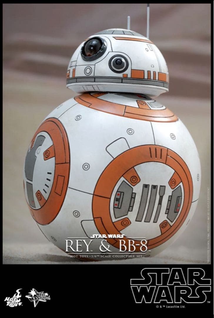 【新品未展示】 『スター・ウォーズ／フォースの覚醒』レイ＆ＢＢ-８（２体セット）
