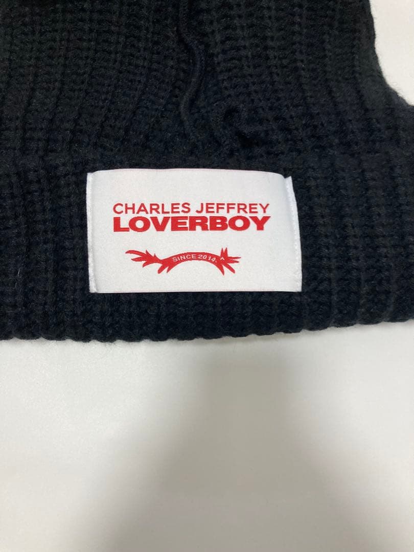 CHARLES JEFFREY LOVERBOY 黒 ニット帽