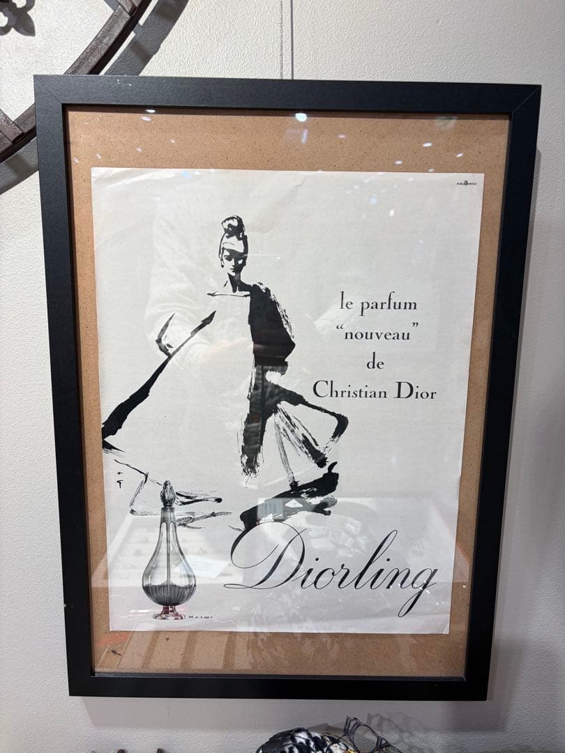 Diorling Christian Dior ヴィンテージ広告