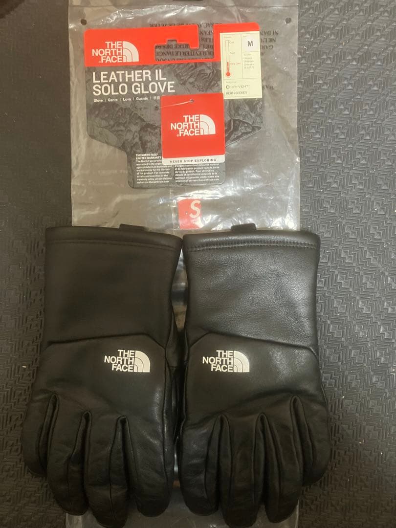 s*1様 THE NORTH FACE LEATHER IL SOLO GLOV