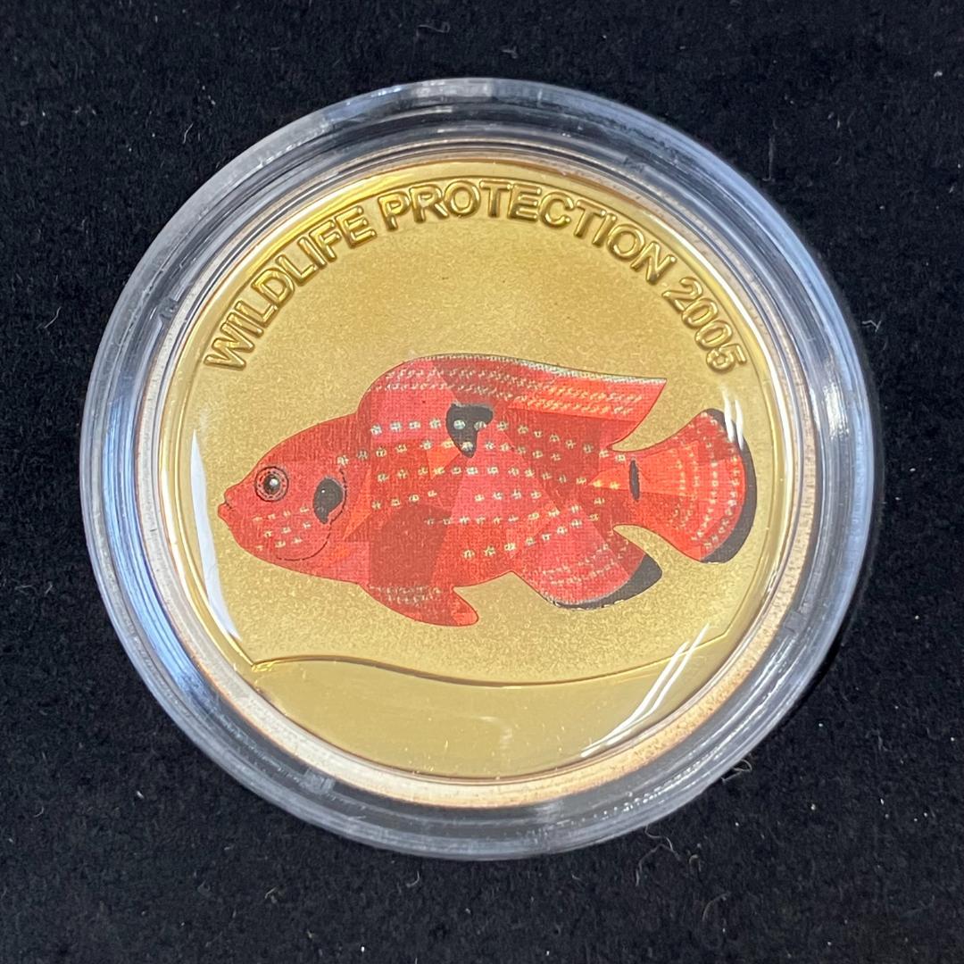 WILDLIFE PROTECTIONシリーズ　コンゴ共和国 フラン 2005年