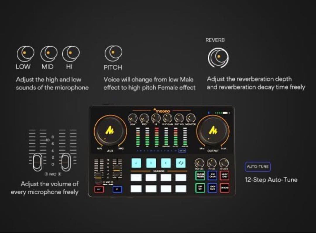 DJ機材 MAONO CASTER AME2