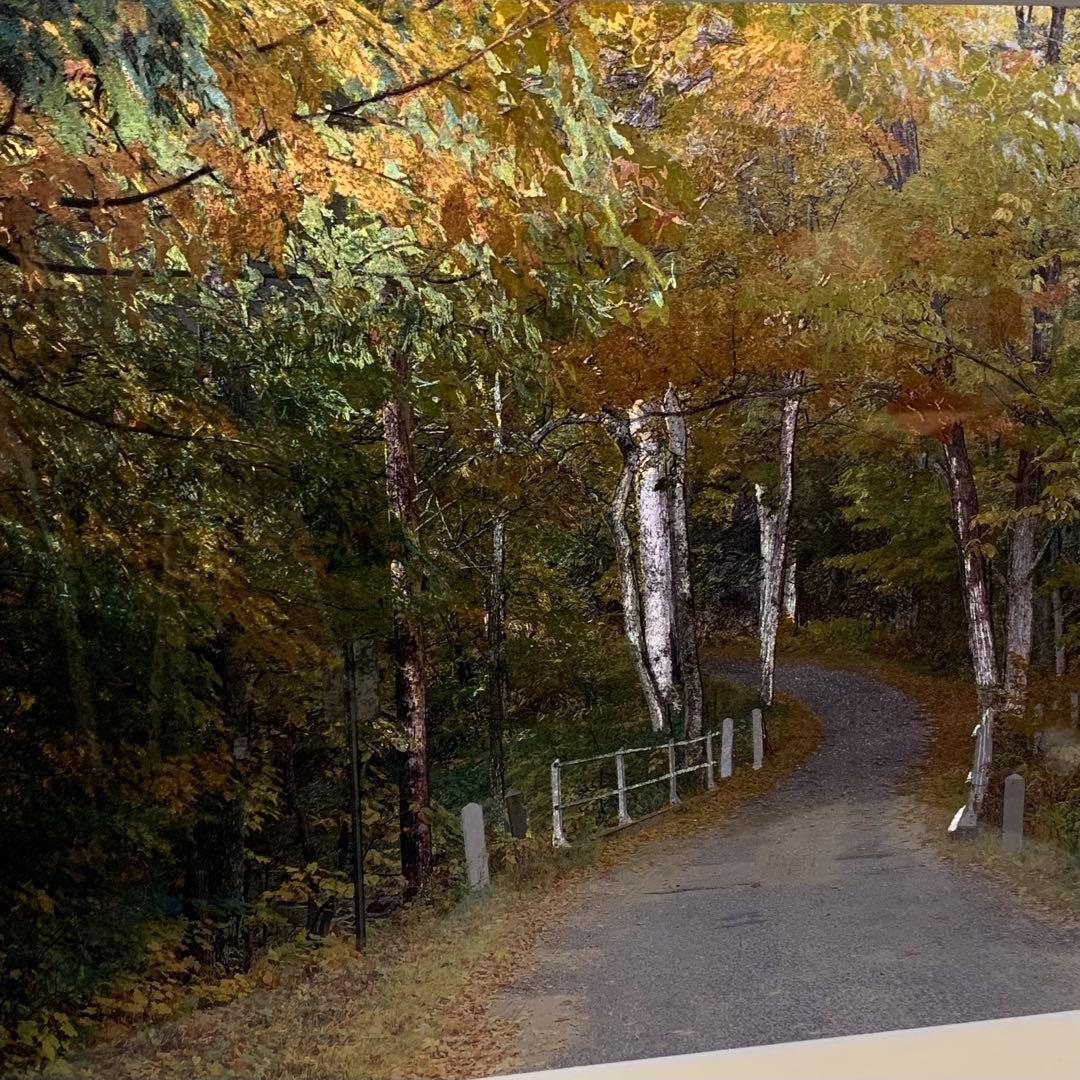 【新品・未使用】英国製 エッチングアート ヴィンテージ ホイルアート 山道