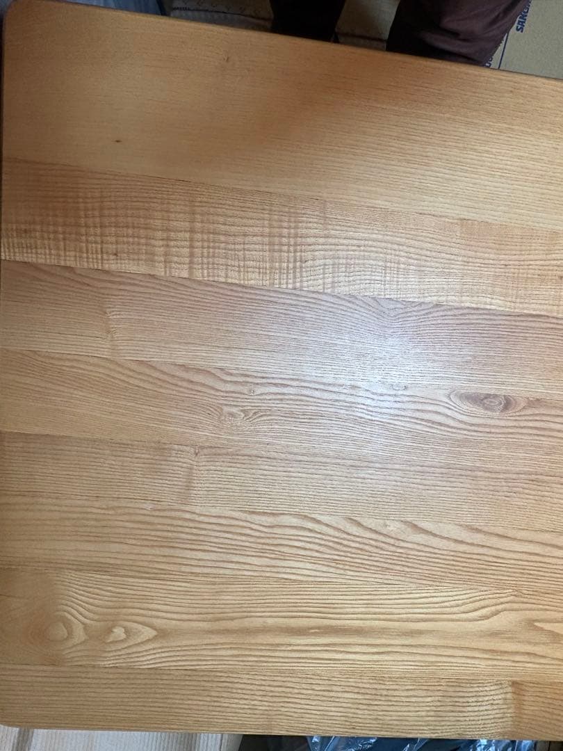 【ハニワ】木製ダイニングテーブル 引き出し付き（テーブルのみ）