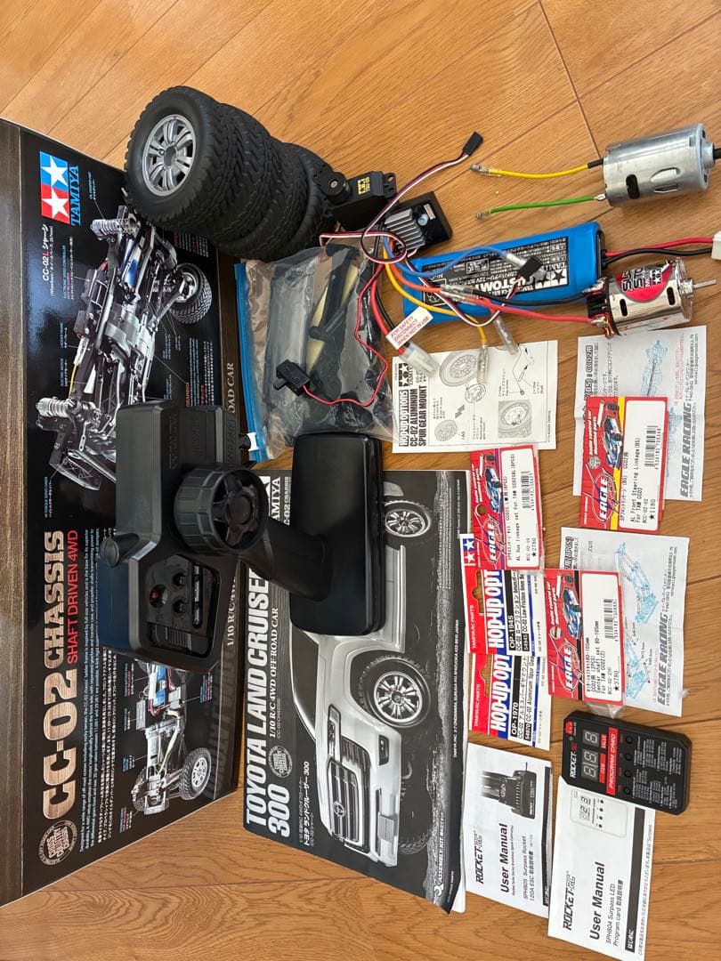 タミヤCC-02　ランドクルーザー300　カスタム多数