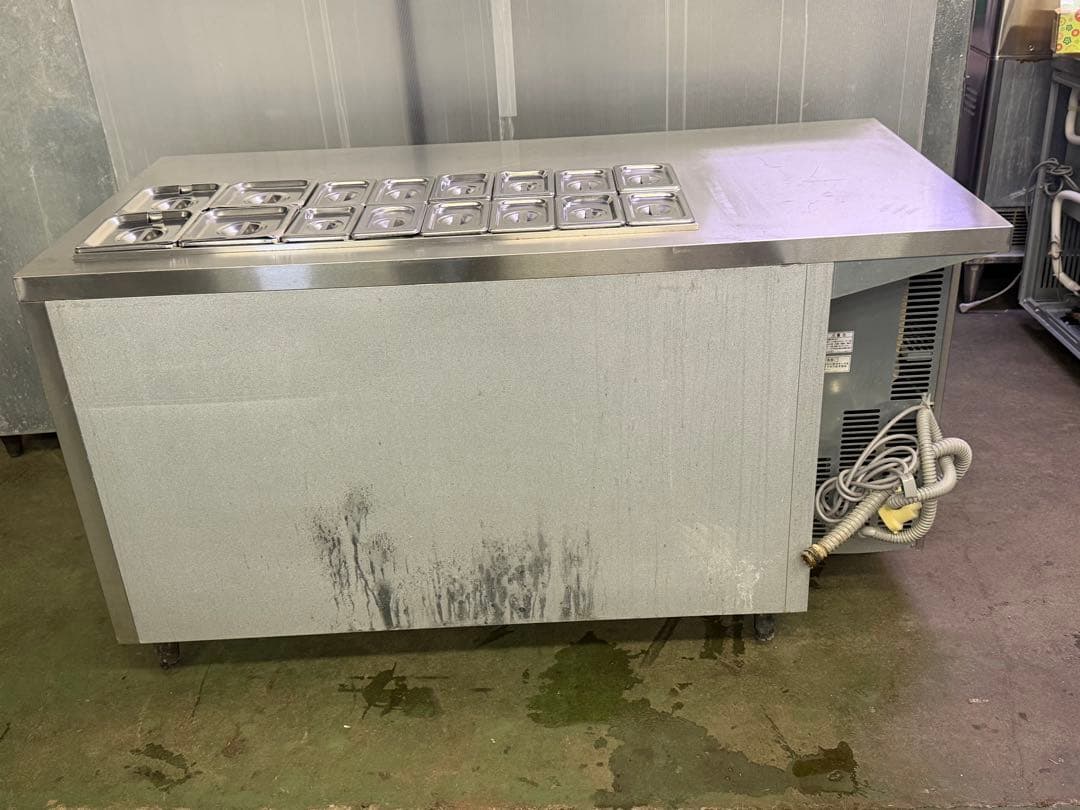 2019年 フクシマサンドイッチテーブル形冷蔵庫 1500x600x800