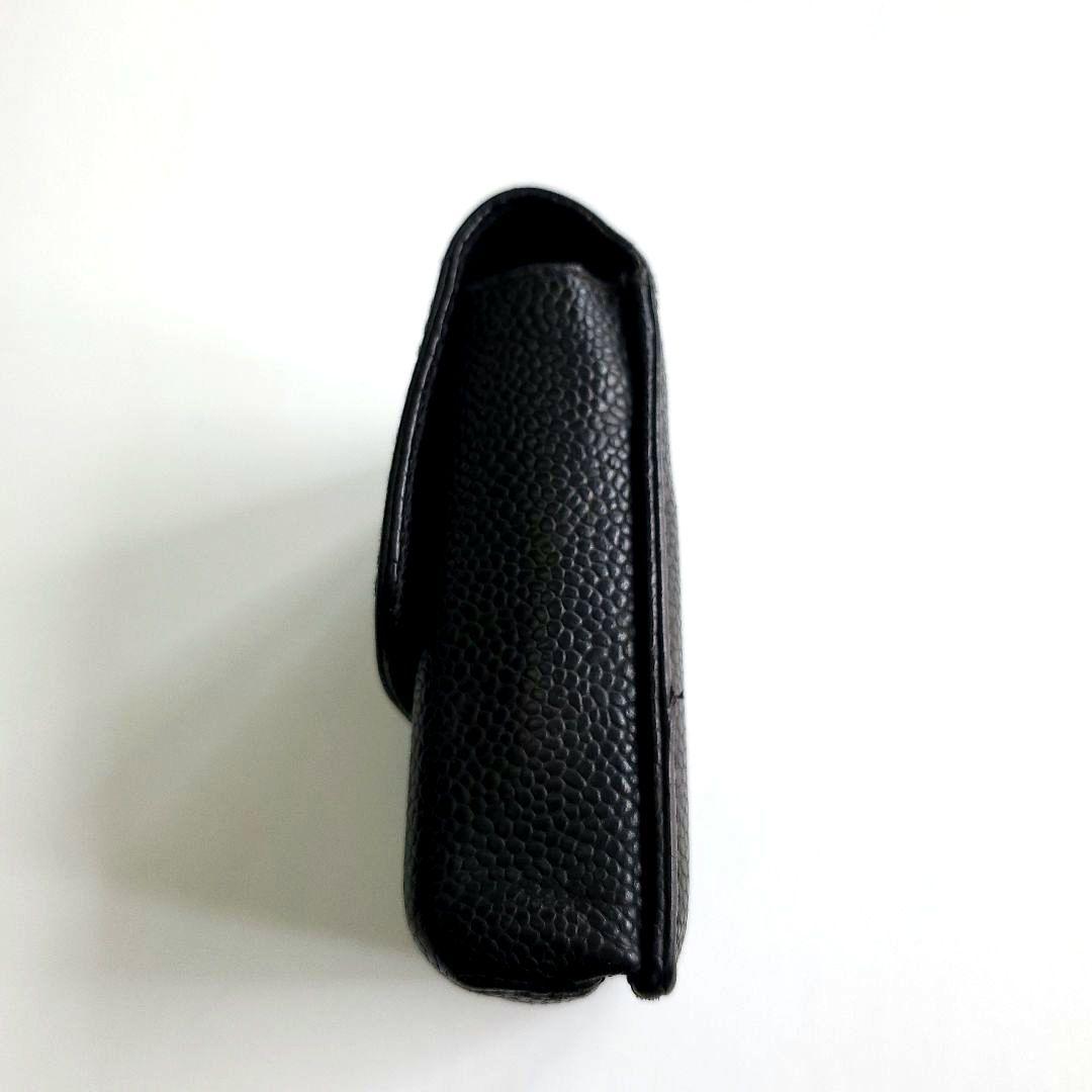 CHANEL シャネル シガレットケース キャビアスキン シリアルシール有