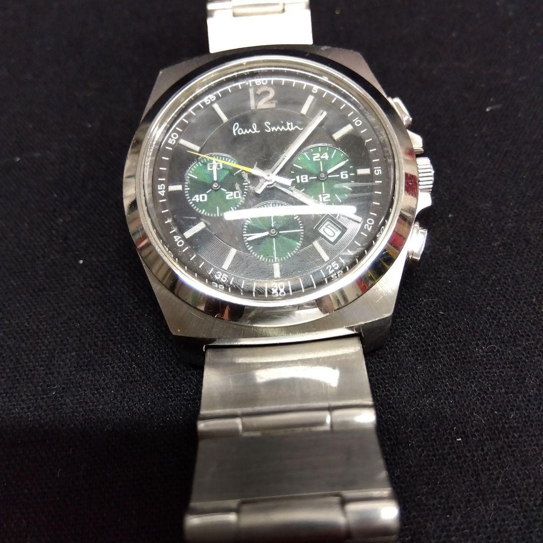 Paul Smith クロノグラフ 腕時計　シルバー