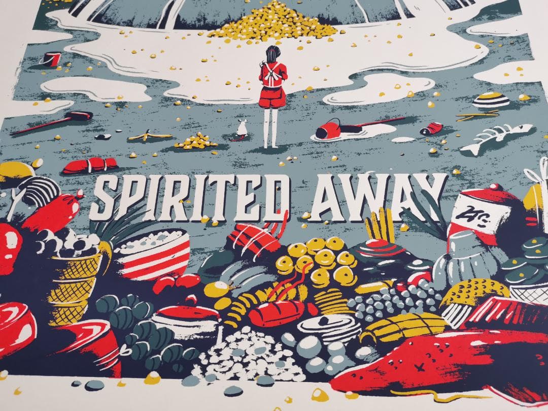 特大・千と千尋の神隠し ポスター（限定75枚販売、スタジオジブリ、宮崎駿）