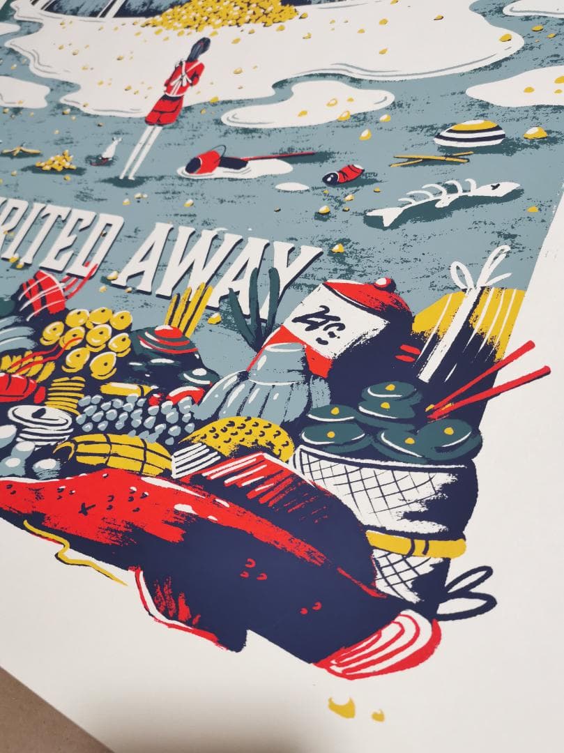 特大・千と千尋の神隠し ポスター（限定75枚販売、スタジオジブリ、宮崎駿）