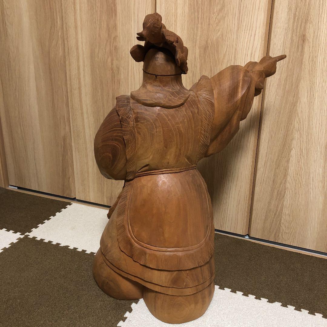 蘭陵王　仏像（木像）仕入れ価格で35万円程！