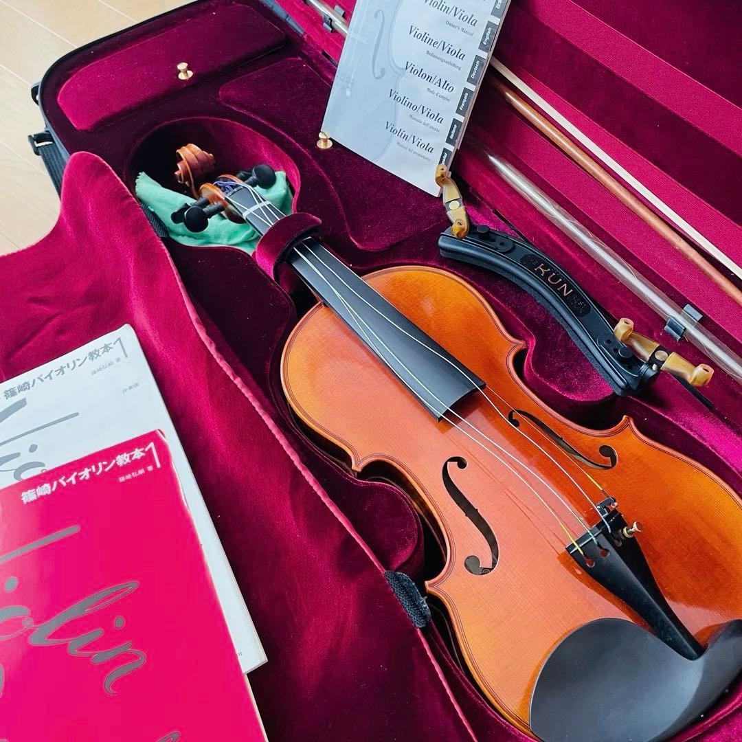 希少　YAMAHA V-10 4/4サイズ 虎杢　バイオリン　ヤマハ　ケース付