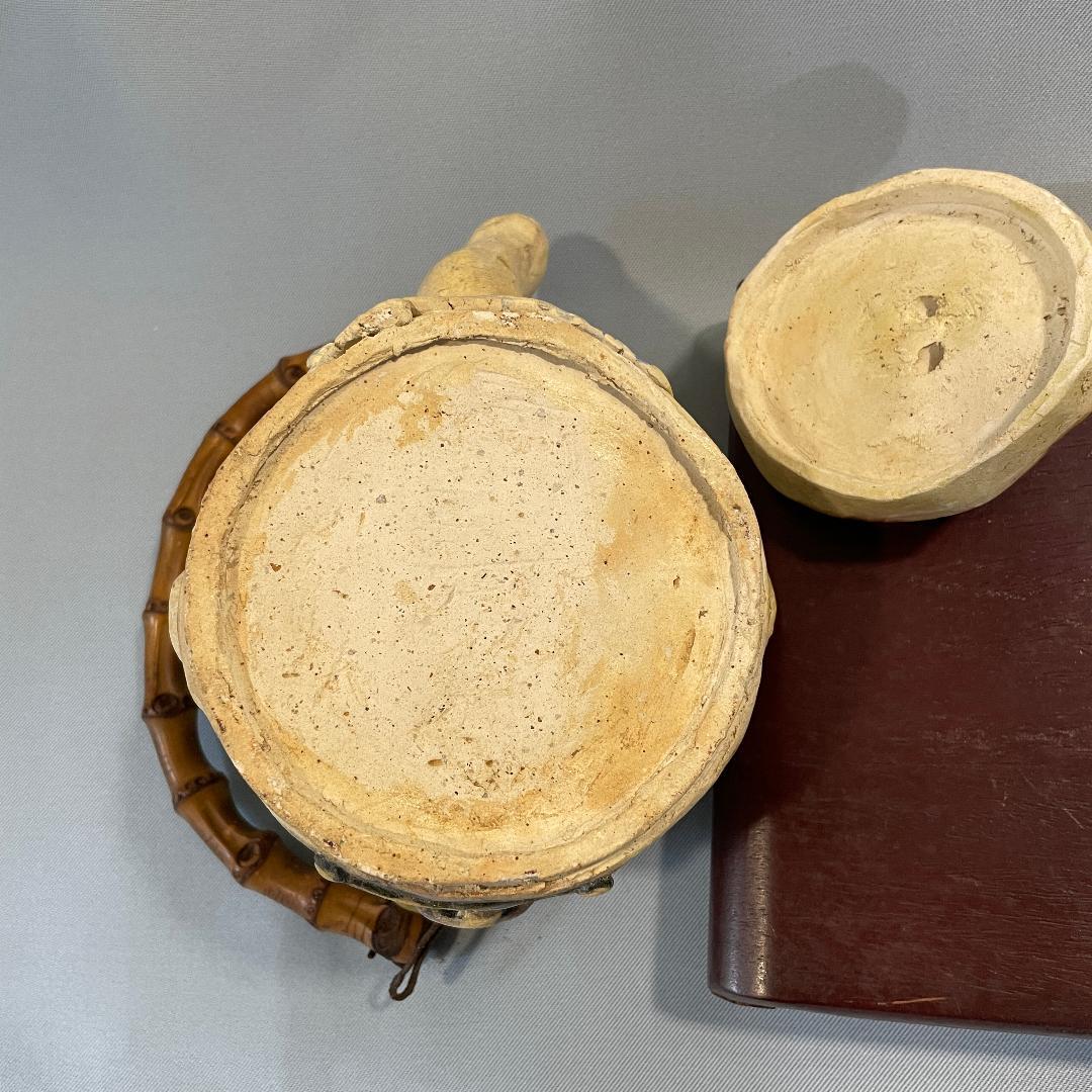 骨董品です！ユニークな急須 おかめ 火男 鬼など K2311