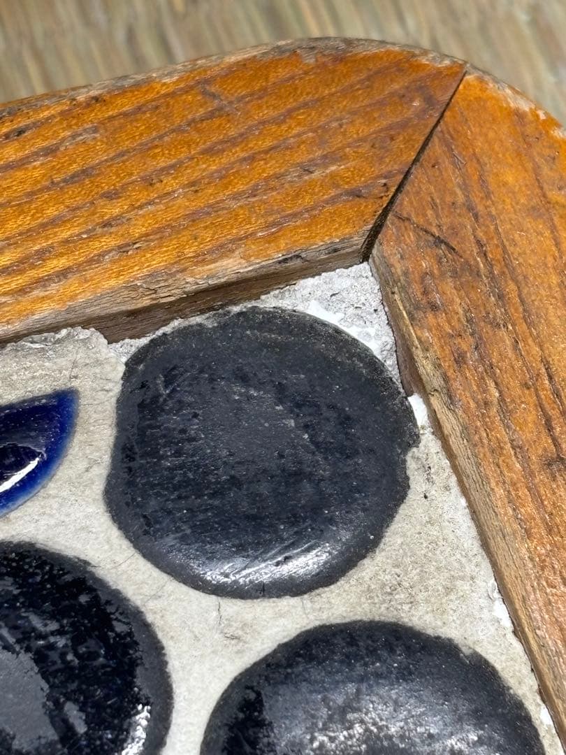 木枠 ストーブタイル台 昭和レトロ 当時物