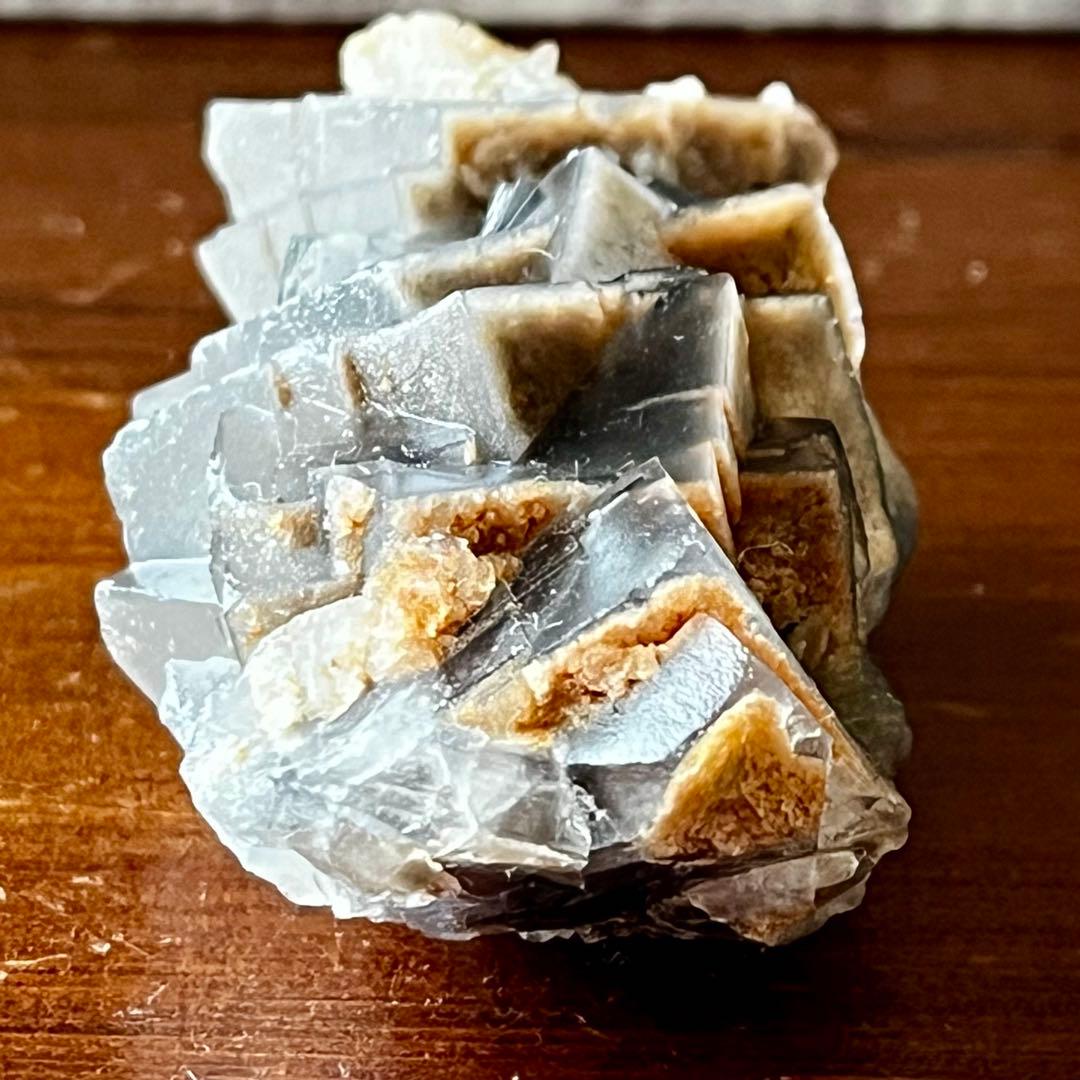 ゾーニング フローライト グレー 561.25ct 一点物 蛍石 原石 鑑賞石