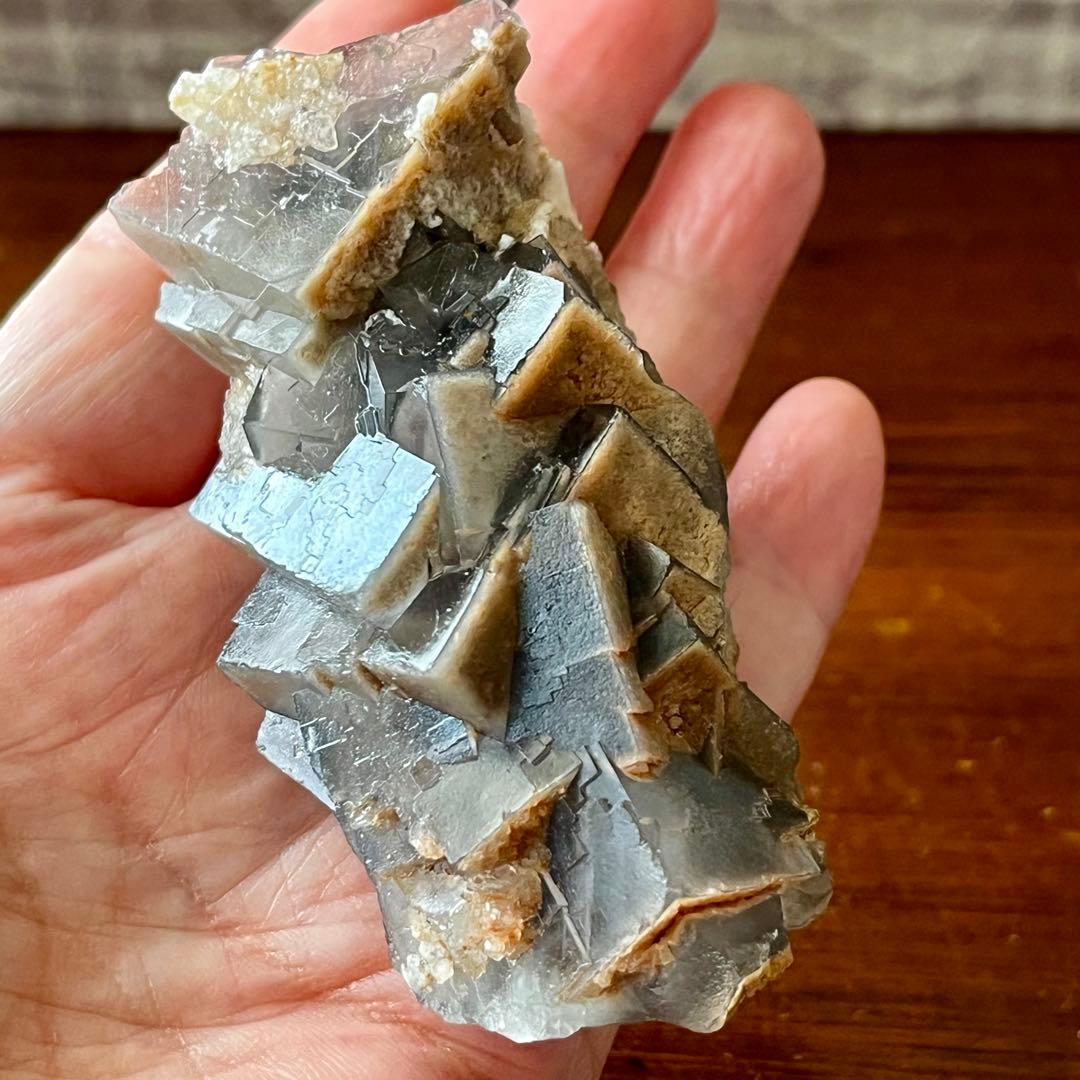 ゾーニング フローライト グレー 561.25ct 一点物 蛍石 原石 鑑賞石