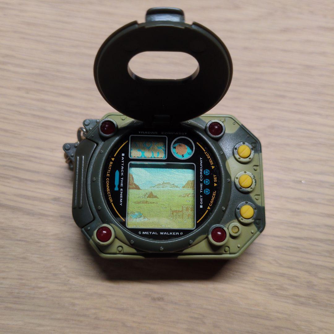 【ジャンク】爆走戦記メタルウォーカー　万歩計　携帯ゲーム