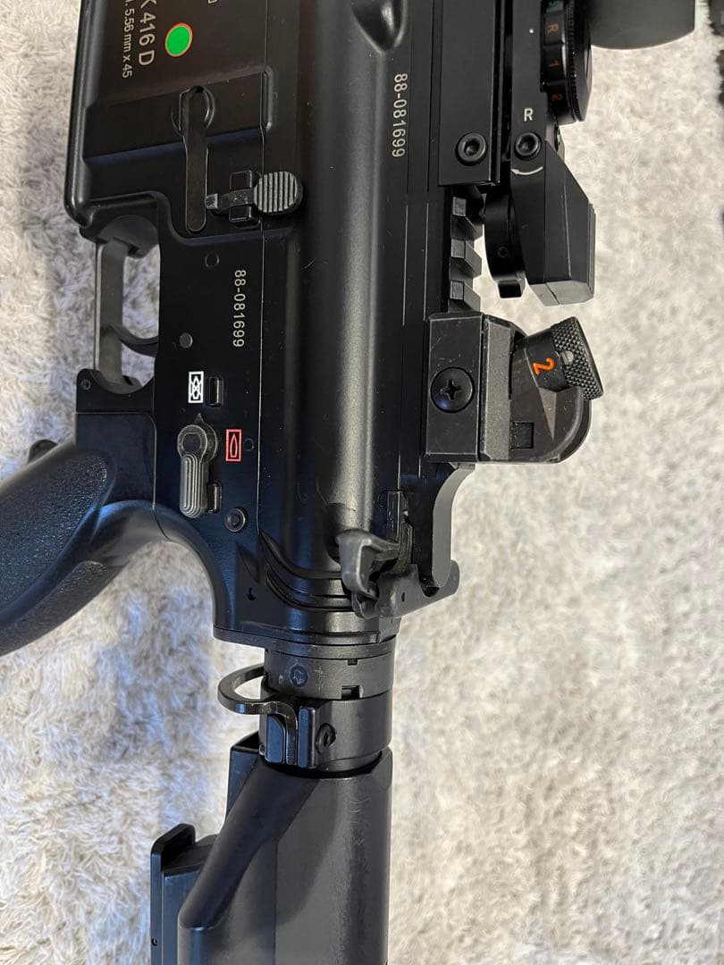 HK416D 次世代電動ガン ブラック 付属品多数