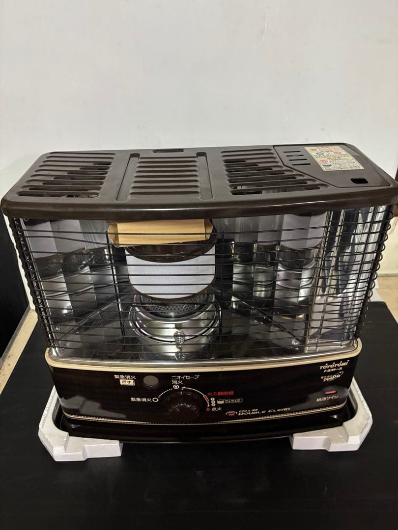 【比較的キレイ‼️】TOYOTOMI RC-W320 ダブルクリーンストーブ