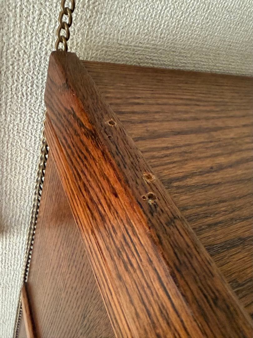 木製ガラス扉付き4段キャビネット ブックシェルフ