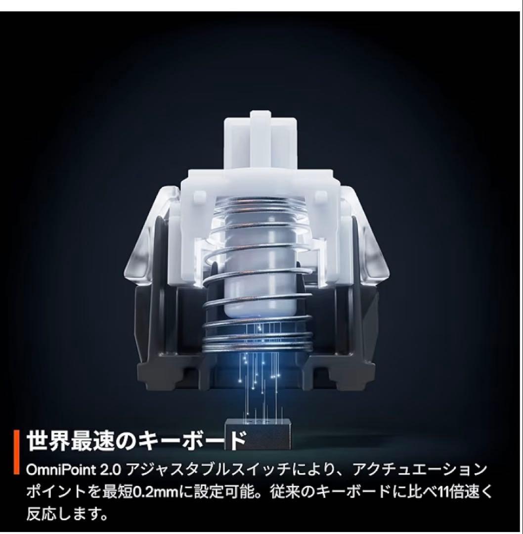 SteelSeries Apex Pro Miniキーボード