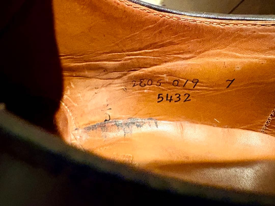 オールデン × ユナイテッドアローズ 5432 別注 Vチップ コードバン