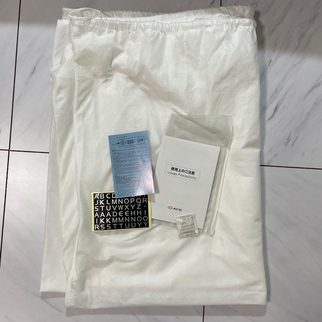 新品 ACE スーツケース 4輪 大容量 141L ネイビー 付属品付き