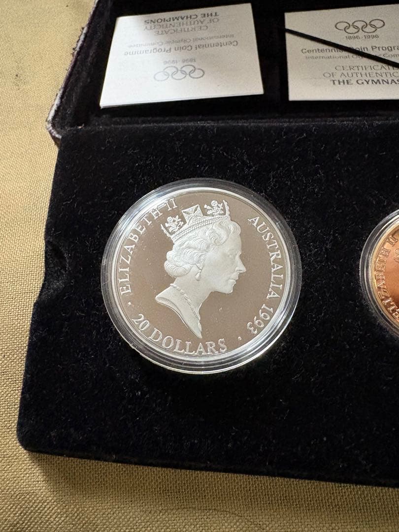 た*ろ様 1*3様 1896-1996年 オリンピック　100周年 記念金