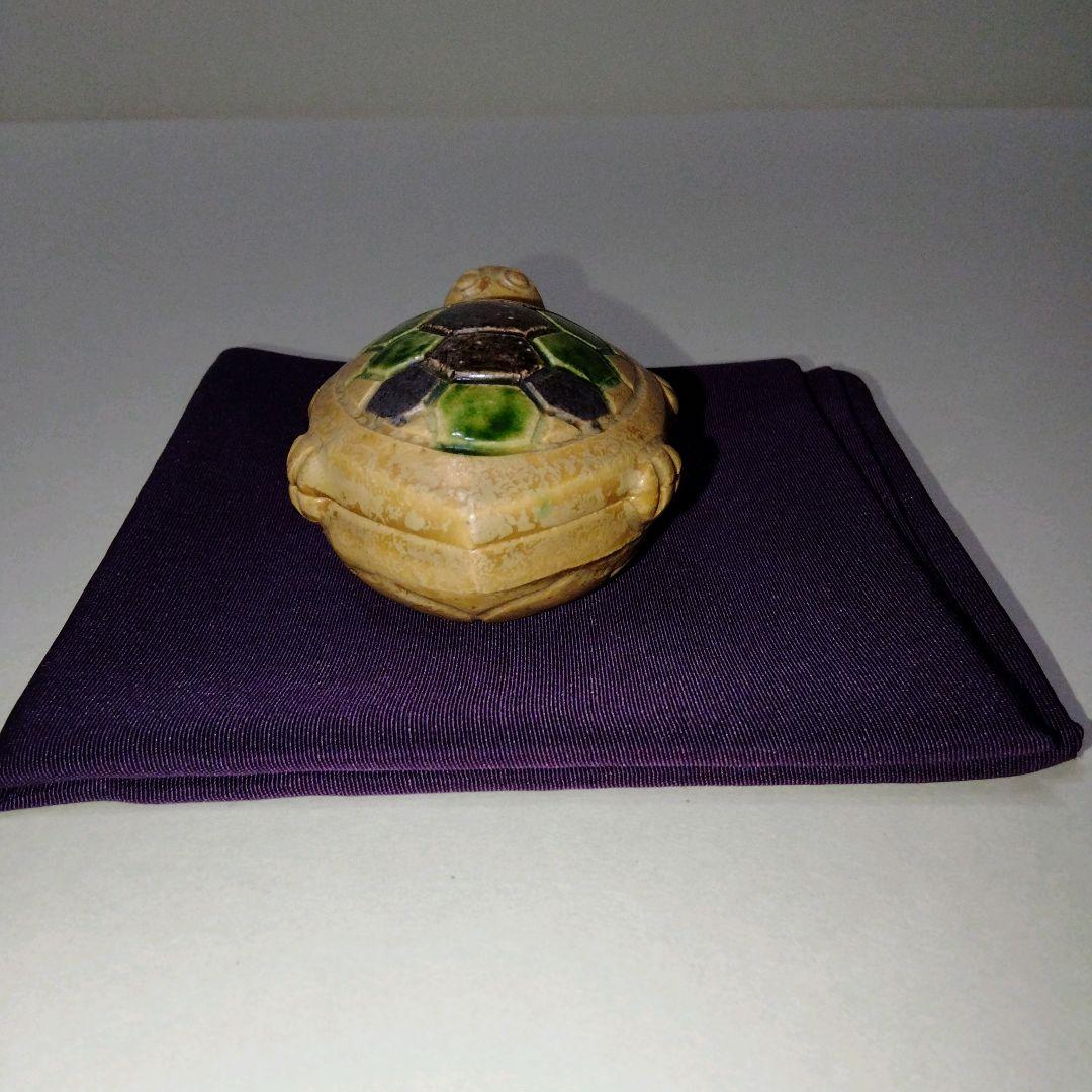 高趾大亀香合　藤田美術館蔵香合の写し