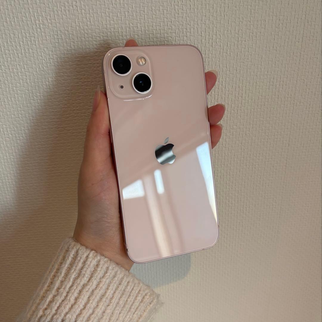 携帯　iPhone13　ピンク　状態良好　即日発送