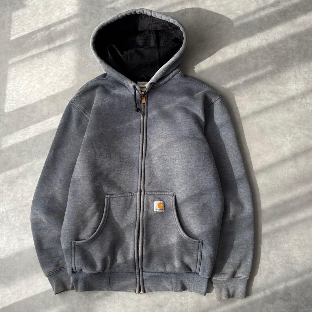 バ*ー様 16120 カーハート パッチロゴ フェード フルジップパーカー