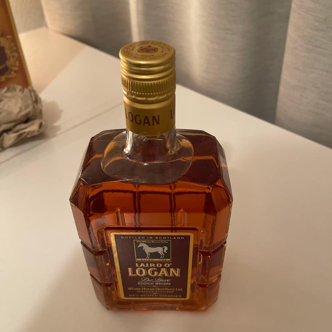 ホワイトホースの高級品　LOGAN ローガン700ml 1970年代　最後