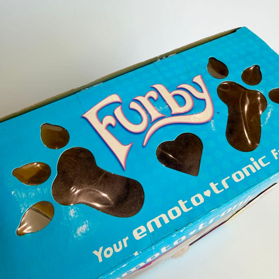 ファービー2 furby 英語版　不稼働　コーヒークリーム　ブラウン　レア