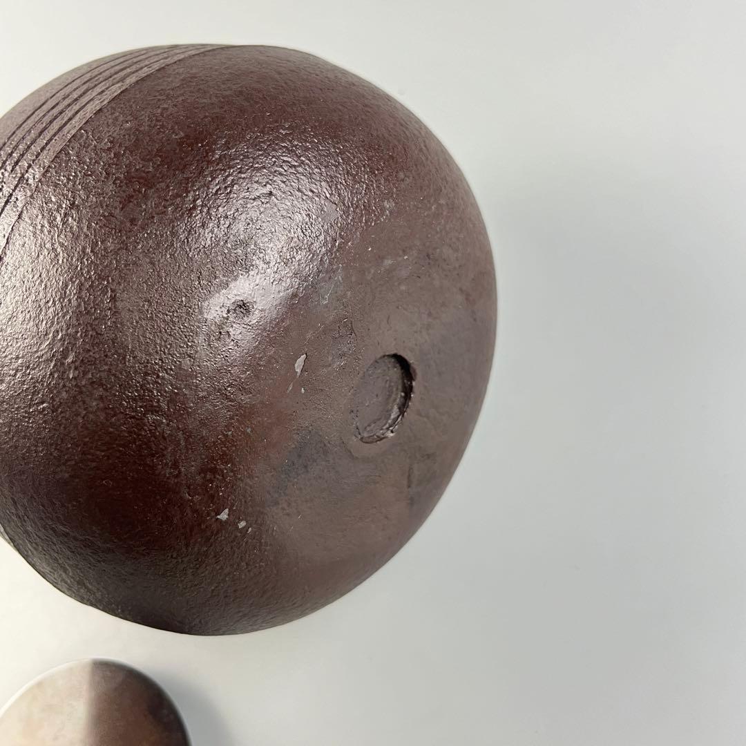 釜師匠 庄司光洞 鉄器 刷毛目 鉄瓶 茶器 急須 鉄瓶 茶道具