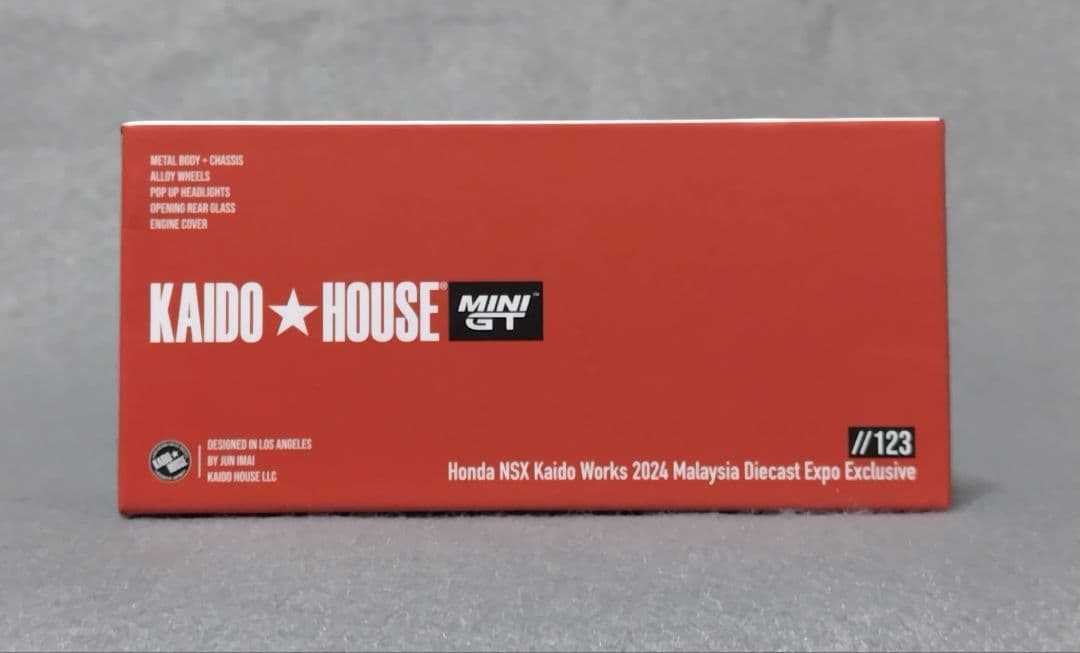 開封済み　KAIDO★HOUSE 2024 MDX限定NSX KHMG123