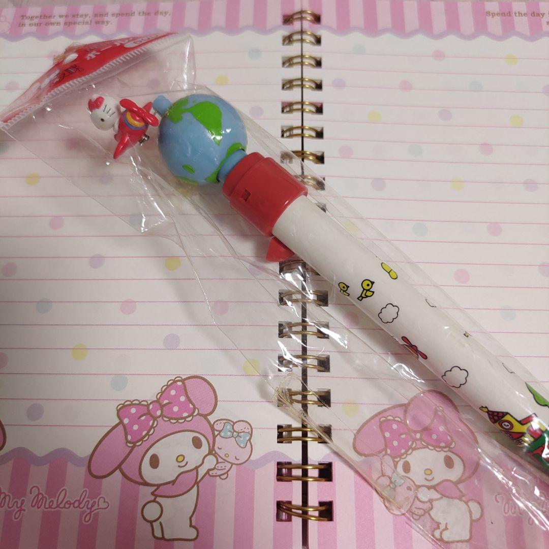 キティ　地球儀　アクションボールペン　サンリオ