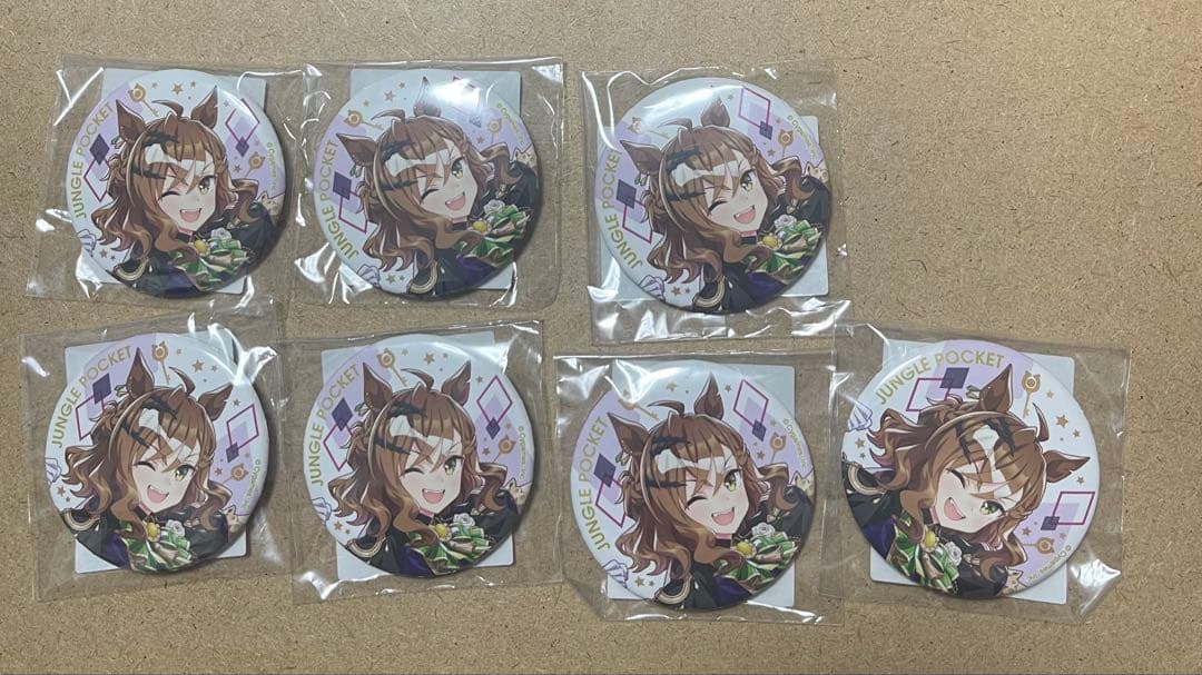 ウマ娘　ジャングルポケット 5th 缶バッジ