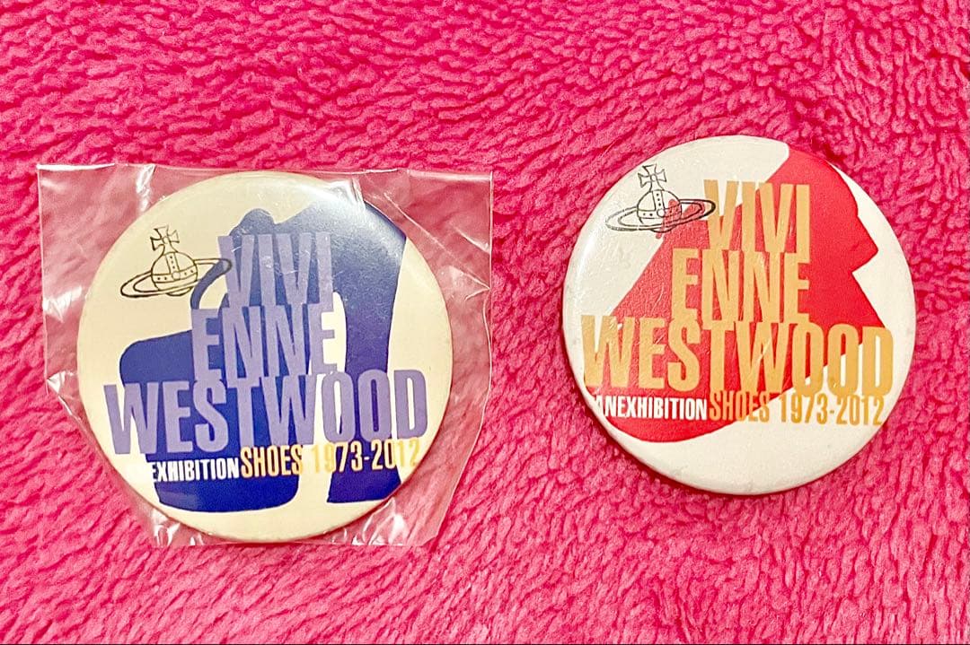 ヴィヴィアンウェストウッド展　缶バッジ　2点セット