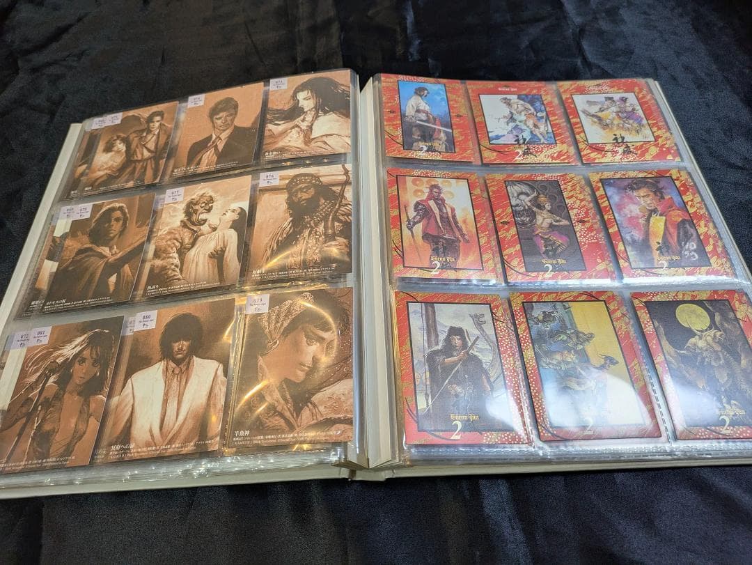 末弥純　神威2 Dark Testament　イラストレーションカード　180枚