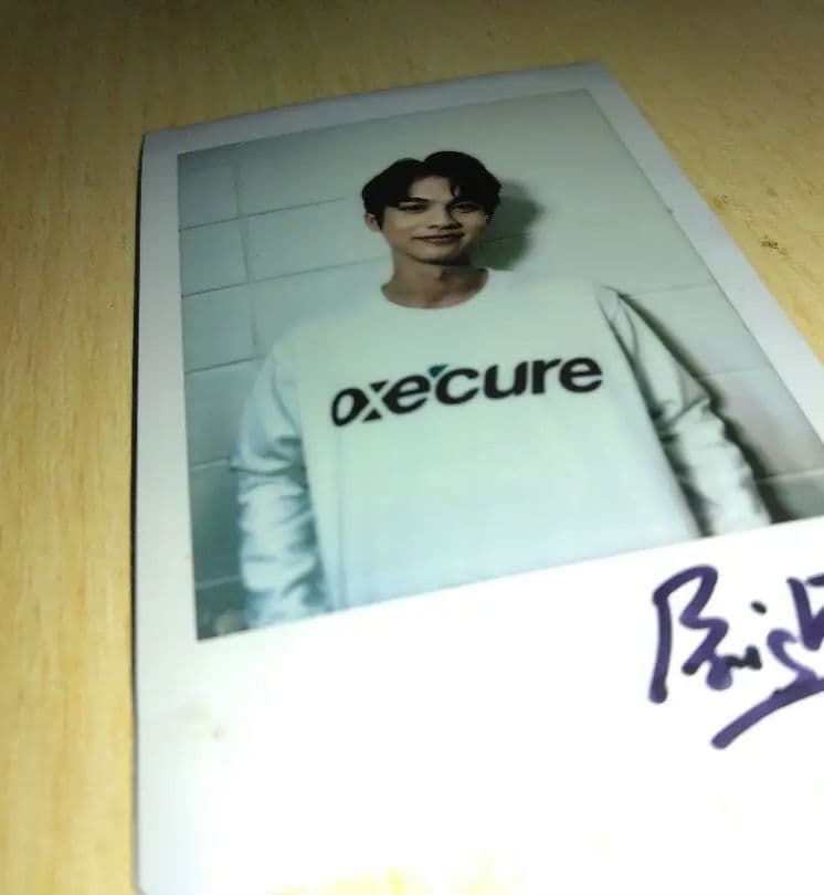 ox'cure bright ポラロイド写真 サイン入　brightwin