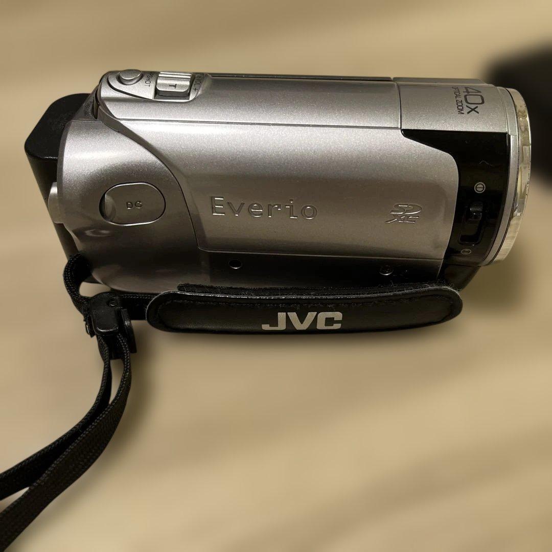 JVC Everio HDビデオカメラ 40倍ズーム GZ-HM450-S