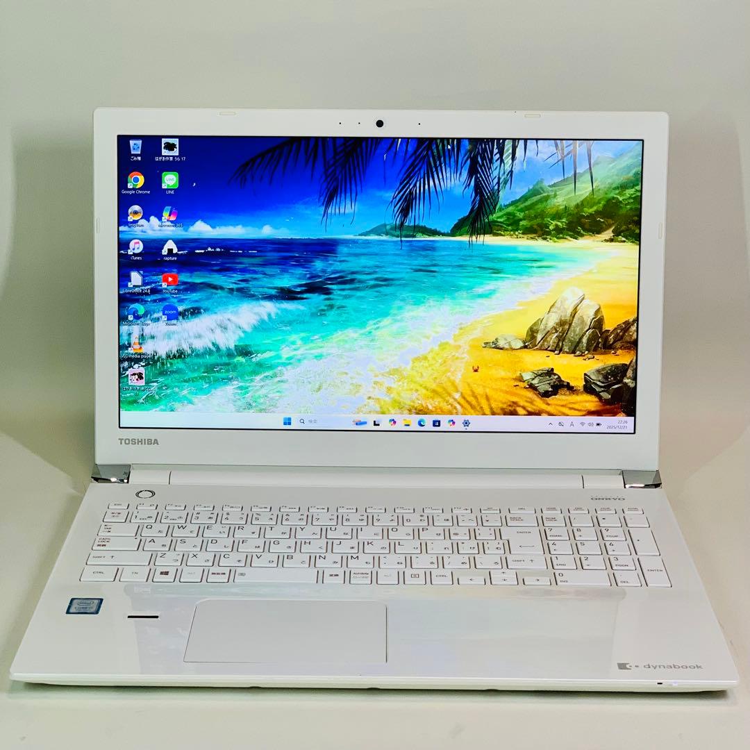 Core i7✨SSD1TB✨32GB✨Windows 11✨白✨ノートパソコン