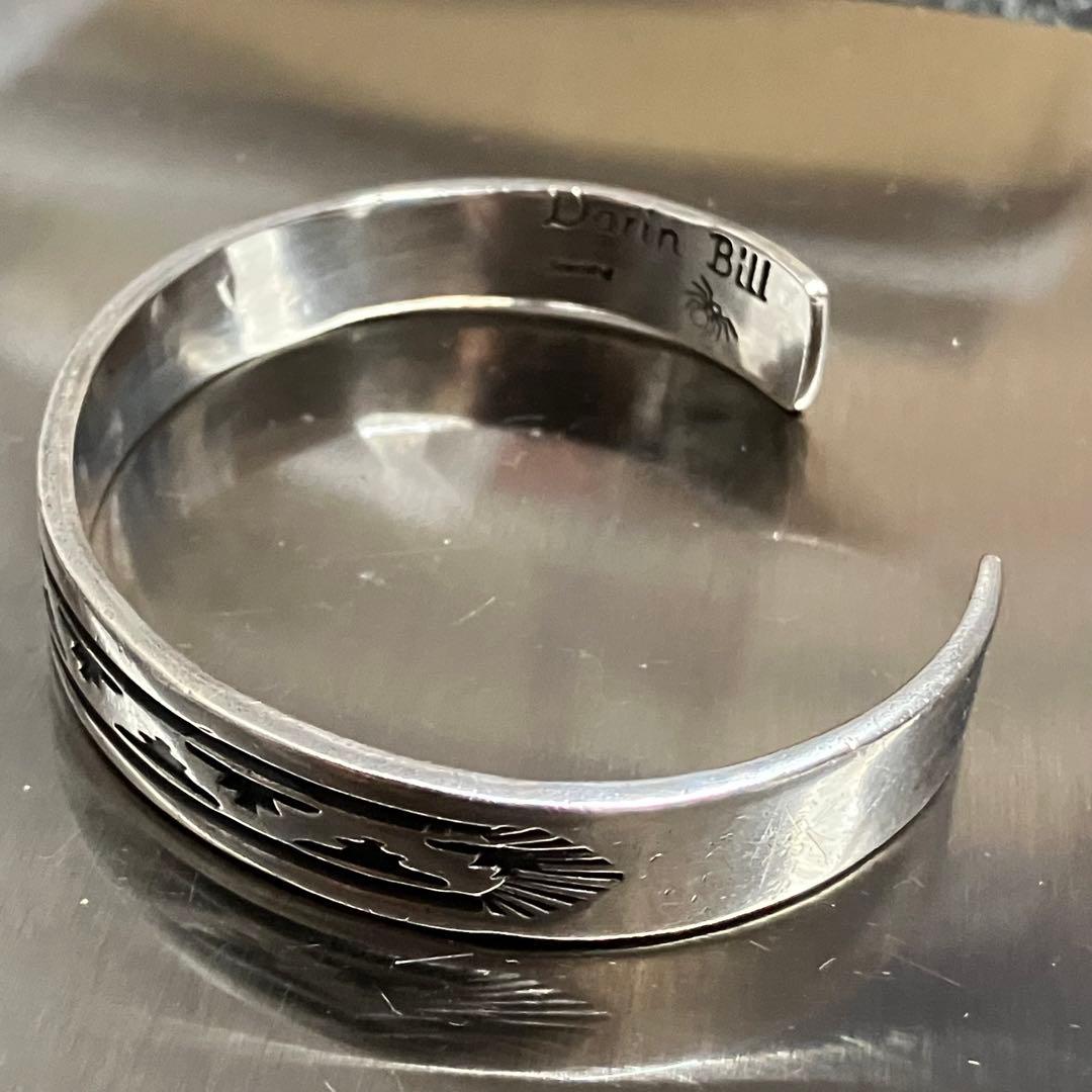 Darin Bill ダーリンビル ナバホ族 バングル シルバー
