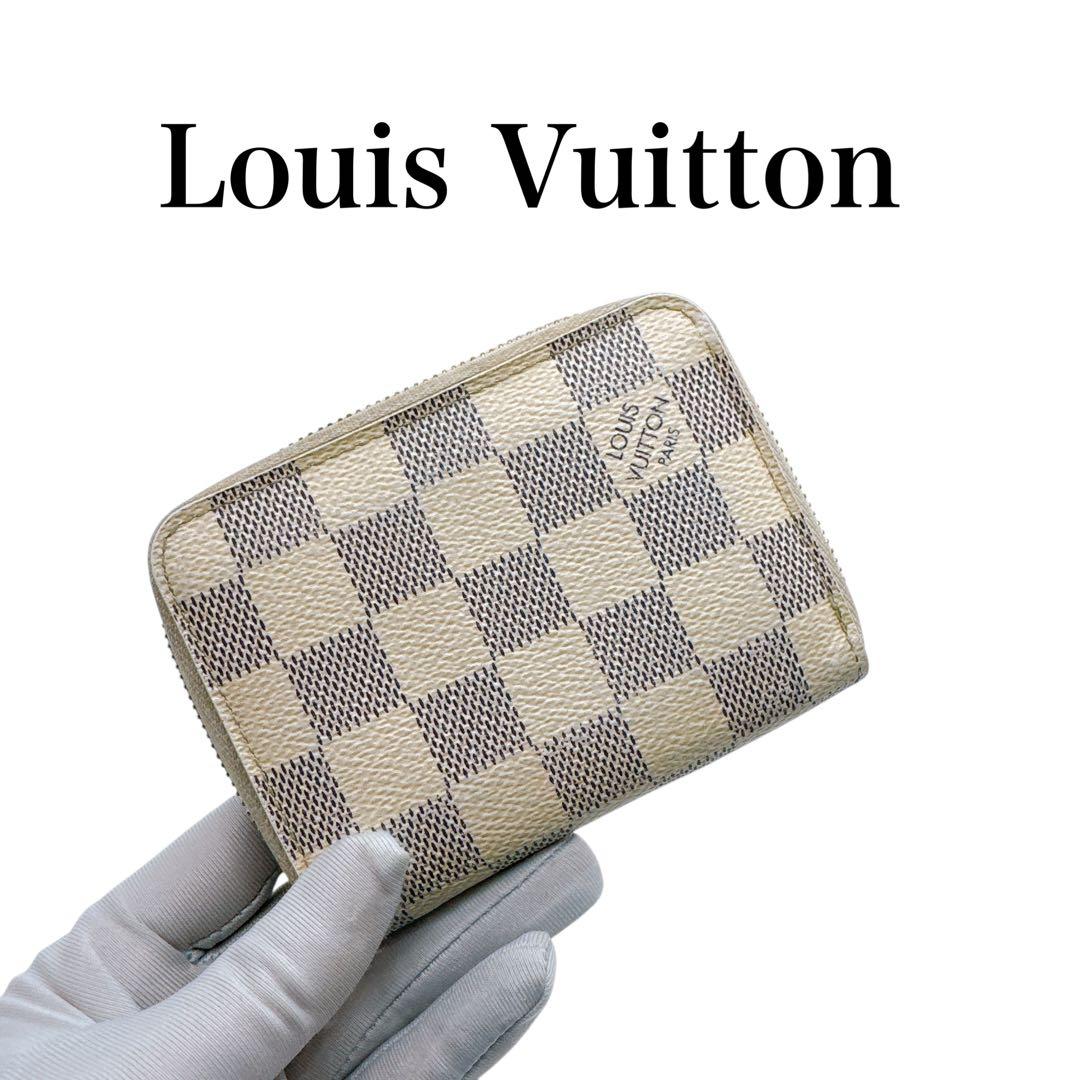 ルイヴィトン N63069 ダミエアズール ジッピーパース ケース