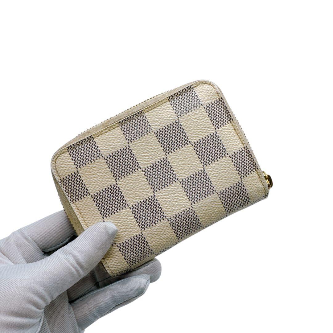 ルイヴィトン N63069 ダミエアズール ジッピーパース ケース