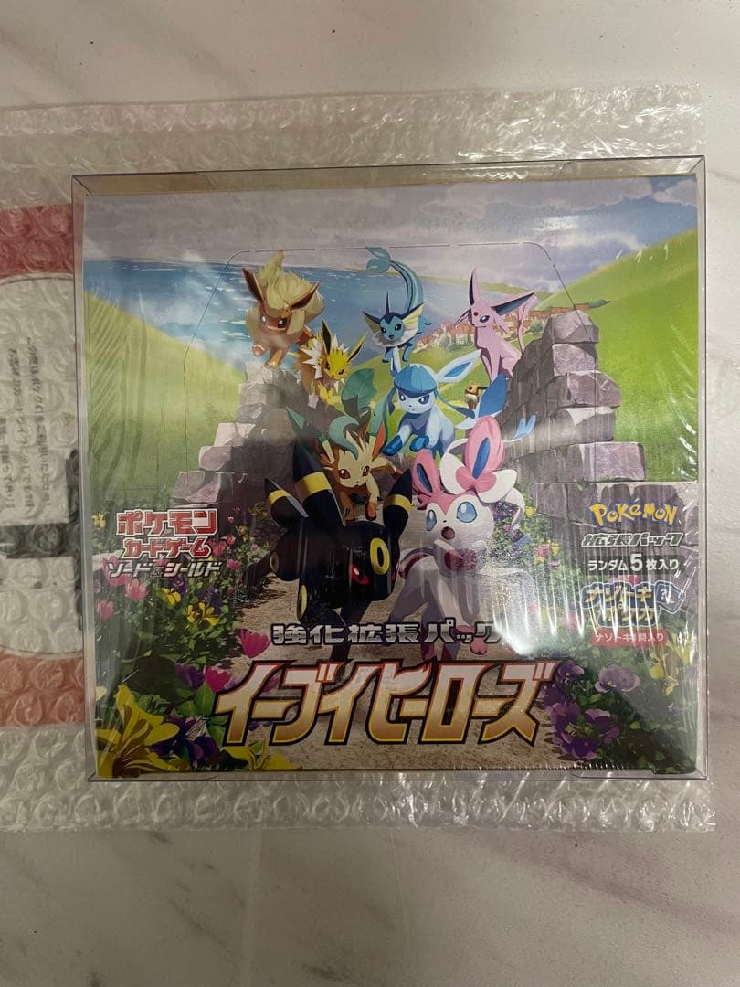 ポケモンカードゲーム イーブイヒーローズ　1box