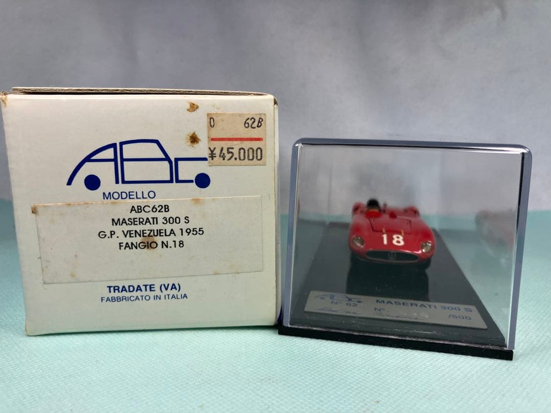 １／４３　ＡＢＣ　マセラティ　３００Ｓ　１９５５年ベネゼイラＧＰ　No.１８