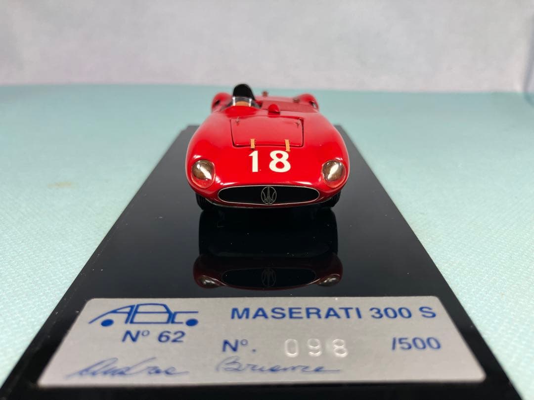 １／４３　ＡＢＣ　マセラティ　３００Ｓ　１９５５年ベネゼイラＧＰ　No.１８