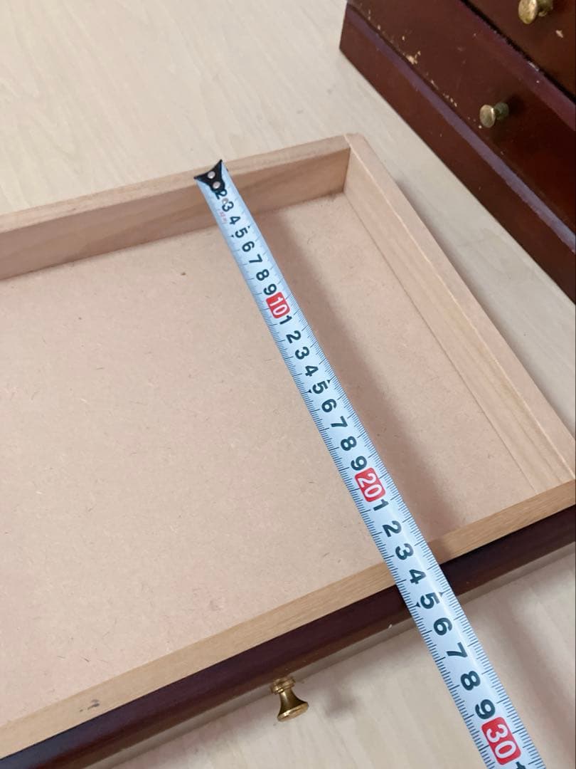 木製　10段　引き出し　電話台　FAX台　チェスト　サイドチェスト　棚、ラック