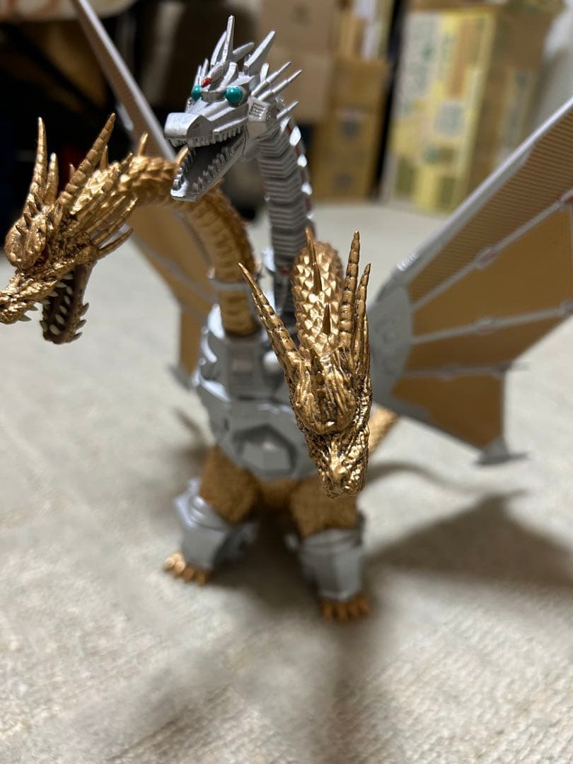 処分価格‼️東宝怪獣コレクション/キングギドラ3種類セット
